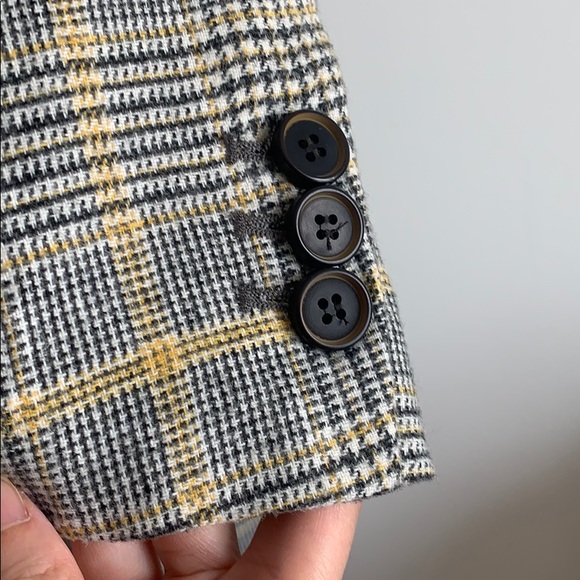 ZARA Checked wool coat - Picture 10 of 12